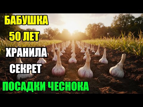 Видео: НЕ САЖАЙ ОЗИМЫЙ ЧЕСНОК, ПОКА НЕ УЗНАЕШЬ ЭТО! СЕКРЕТ БАБУШКИ 50 ЛЕТ
