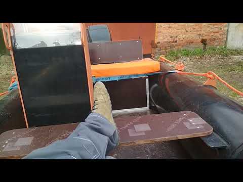 Видео: Обзор лодки Риб 4300  из ПНД