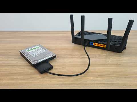Видео: как превратить tp-link AX в NAS с HDD