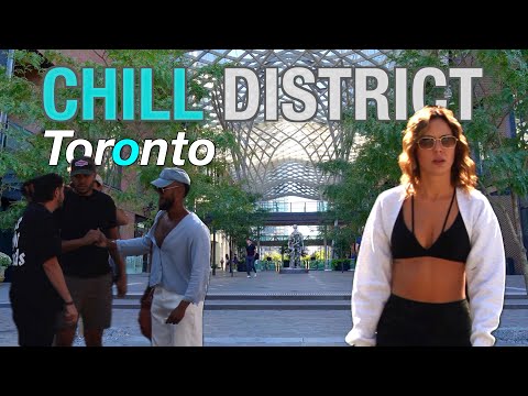 Видео: Район Чилл в Торонто! Вы будете в шоке.