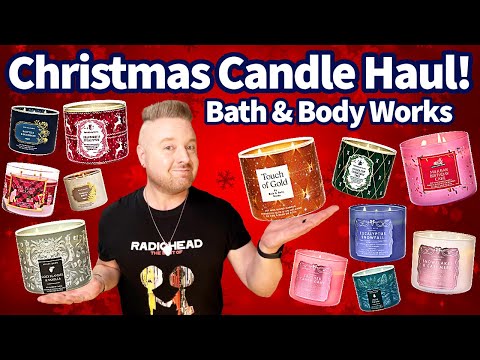 Видео: РОЖДЕСТВЕНСКАЯ доставка свечей - Bath & Body Works.