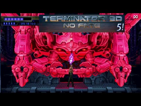 Видео: Terminator 2D No Fate - Игра Вышла!►Обзор►Let'sPlay►Прохождение➤Альтернативный сюжет! (5!)