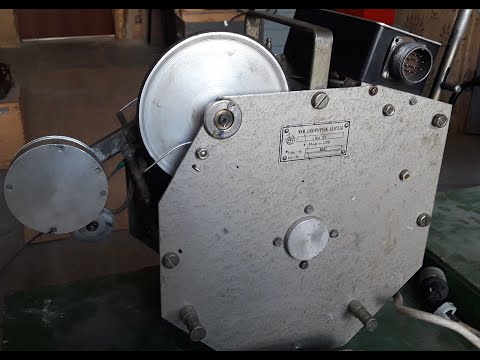 Видео: Немецкая геофизическая лебёдка для шахты.German geophysical winch for the mine.