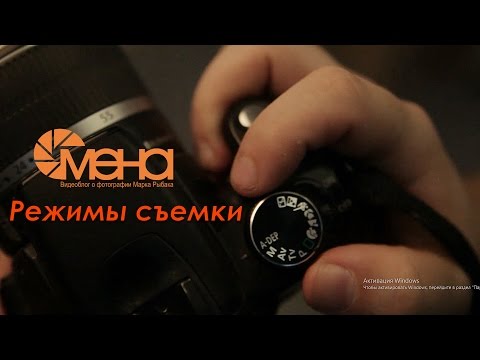 Видео: Режимы съемки