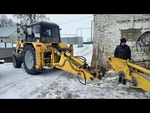 Видео: ремонт экскаваторной установки