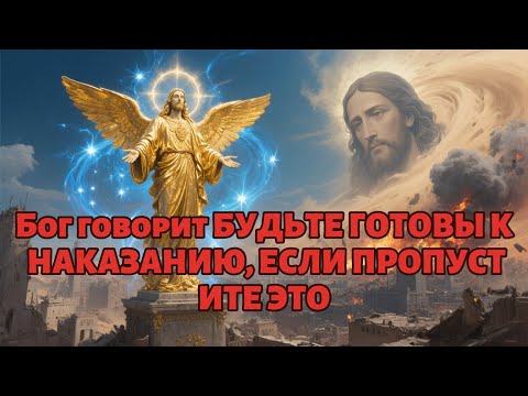 Видео: Бог говорит БУДЬТЕ ГОТОВЫ К НАКАЗАНИЮ, ЕСЛИ ПРОПУСТИТЕ ЭТО