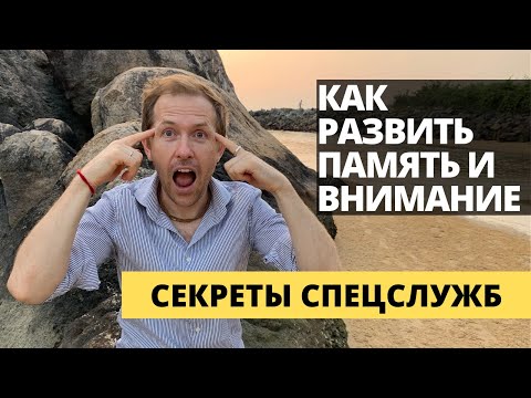 Видео: Как Развить Память и Внимание - Секреты Спецслужб