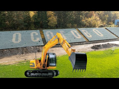 Видео: Обновяване на стадион „Осогово“, Кюстендил 10/2025