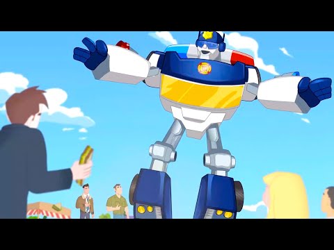 Видео: Transformers Pоссия Russia | ПОЙМАТЬ ЧУДОВИЩЕ | Rescue Bots | весь эпизод