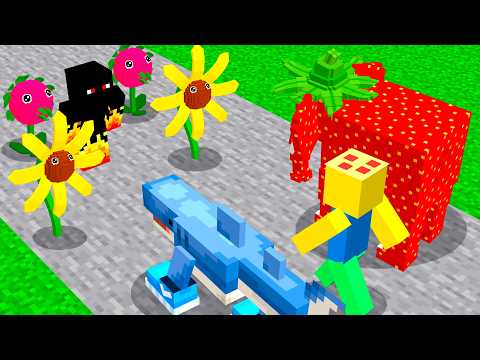 Видео: Я присоединяюсь к Minecraft-серверу Plants Vs. Brainrots