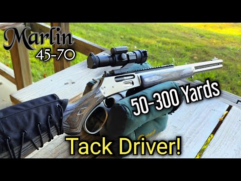 Видео: Обзор Marlin 1895 .45-70 и стрельба с точностью менее МОА!