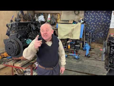 Видео: Мтз80.1 Мтз82.1 мотор мерседес ОМ366 ( лонжерон 2)