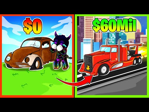 Видео: Как быстро я смогу набрать 60 миллионов в «Легендах машин»!?! (От бедных к богатым)
