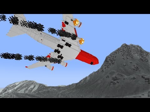 Видео: Самолет - Minecraft фильм ужасов