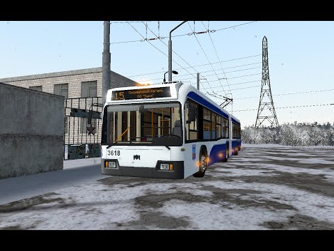 Видео: ЗИМА В БЕРКУТОВО! ПОКАТУШКА НА БКМ 333 ПО 15-МУ МАРШРУТУ