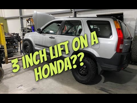 Видео: Как поднять ваш CRV 2002-06 годов на 3 дюйма с помощью комплекта HRG Ultimate!!