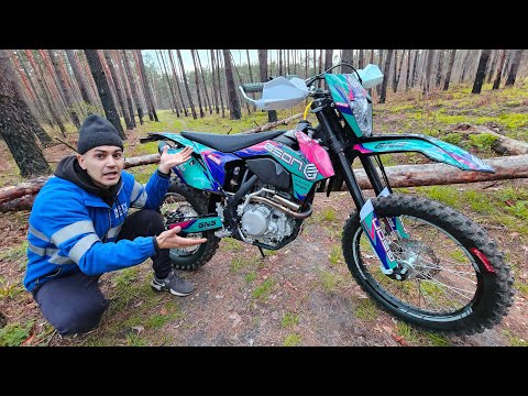 Видео: МОЙ НОВЫЙ МОТЫК с НОВЫМ МОТОРОМ 300СС!!! GNS300R!