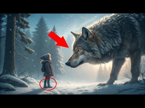 Видео: Невероятно: Дикий Волк СПАС Замерзающего Мальчика в Метель!