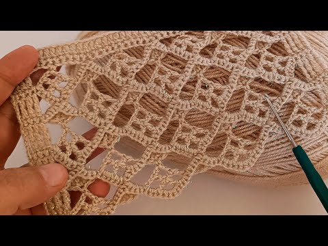 Видео: Вы тоже можете это сделать! Очень легкая и стильная вышивка! кружевной топ крючком