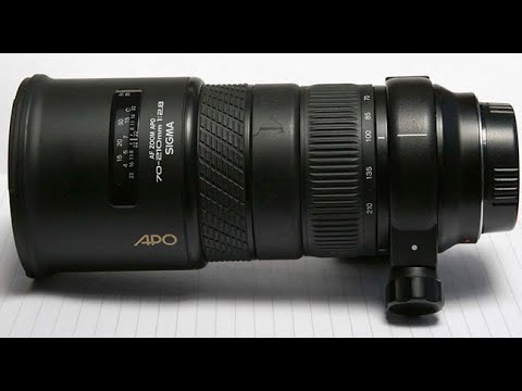 Видео: Sigma APO 70-210mm f2.8 REPAIR ремонт