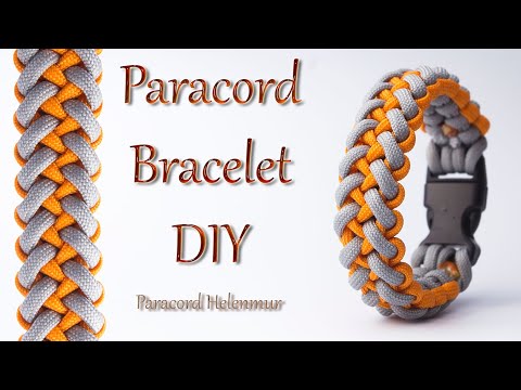Видео: Paracord Bracelet DIY/Как сплести браслет из паракорда