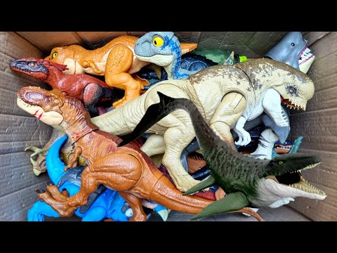Видео: Охота на Distortus Rex, T-Rex, Mosasaurus, Velociraptor, Triceratops, Stegosaurus, акул и других