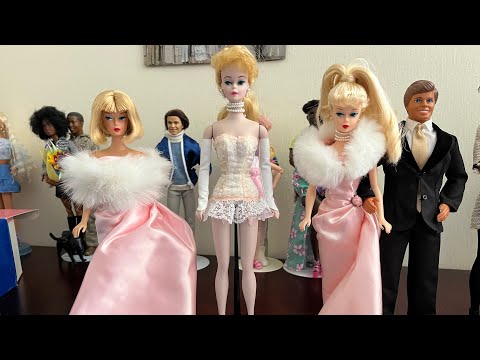 Видео: Обзор Фарфоровой Барби #Mattel 1960 Enchanted EveningPorcelain Barbie. Limited Edition in 1987.