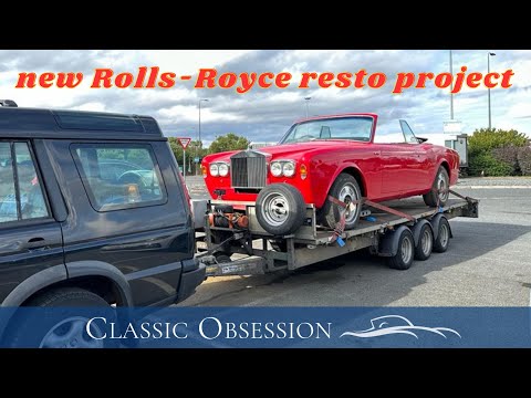 Видео: Rolls-Royce Corniche: Новое пополнение! | Ремонт и восстановление заднего моста | Classic Obsessi...
