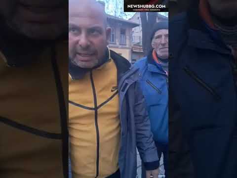 Видео: Инцидент пред Районния съд във Велинград след делото срещу бай Рибан