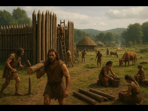 Видео: Dawn of Man #12 Приручення корів, віслюків та наймасштабніший напад рейдерів!