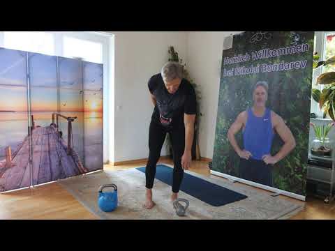 Видео: Упражнения   с гирями для женщин, после 50 ти лет.