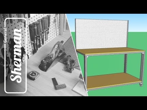Видео: Универсальный стол/верстак генерала Шермана