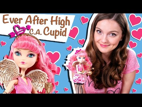 Видео: C.A. Cupid (Купидон Долго и Счастливо) Ever After High Обзор и Распаковка /Review, BDB09