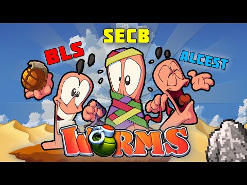 Видео: МАЙНШИЛДОВЦЫ ИГРАЮТ В WORMS | СПЛОЧИЛИСЬ ПРОТИВ СЕКБИ?