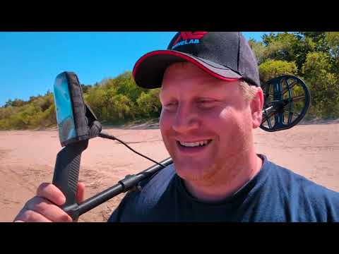 Видео: Реальный тест Майнлаб Мантикора на солёном мокром морском пляже! Находки? Фонит ли?