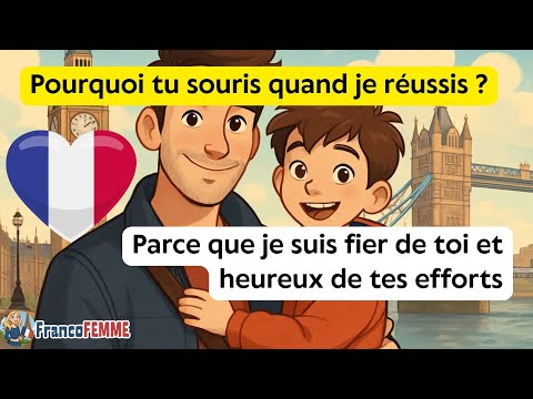 Видео: Диалоги между отцом и сыном на французском языке