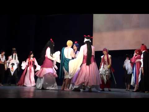 Видео: Тя-но-ю 2014 The evil league of Evil -- Бора Бора Magi the Labyrinth of magic