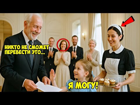 Видео: ОЛИГАРХ Обещал МИЛЛИОН За Перевод НЕПОНЯНОГО Документа, Но Никто НЕ Ожидал, Что Дочь СЛУЖАНКИ...