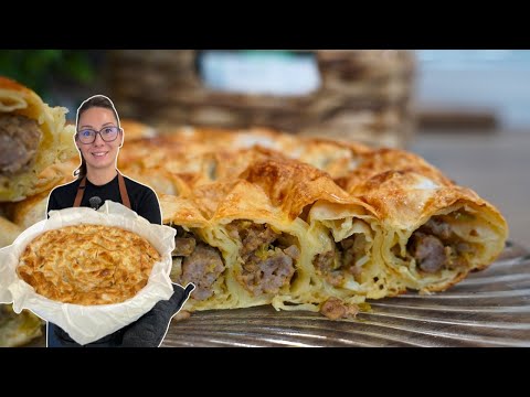 Видео: Как да приготвим перфектна баница с кайма, сочна и много вкусна!
