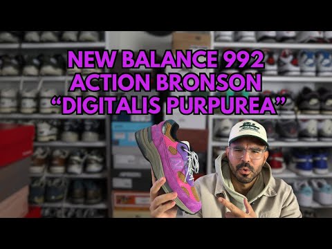 Видео: Обзор New Balance 992 x Action Bronson "Digitalis Purpurea"