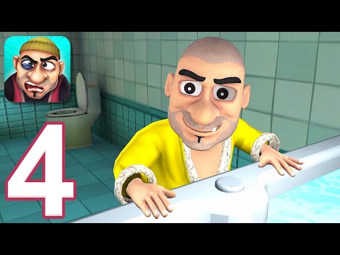Видео: Scary Robber Home Clash — Игровой процесс, часть 4 — 2 новых уровня (iOS, Android)
