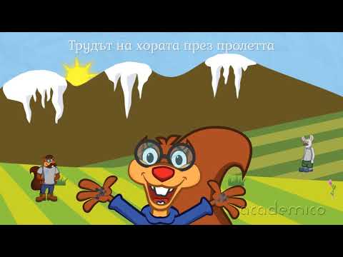 Видео: Пролет - Околен свят 1 клас | academico