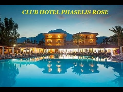 Видео: CLUB HOTEL PHASELIS ROSE Турция Кемер Текирова Обзор отеля