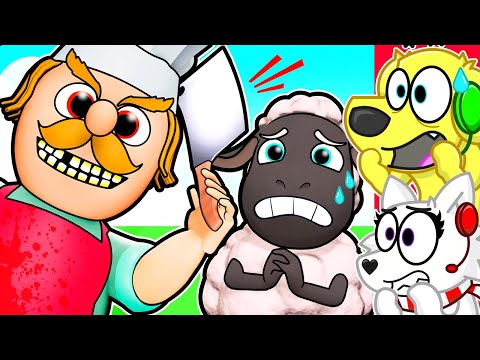 Видео: ВУЛИ НЕЕЕЕТ!! Побег от МЯСНИКА АМАНДЫ в Roblox