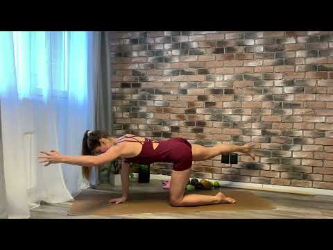 Видео: Делаем плоский живот, тренируя баланс #плоскийживот#пресс#фитнес