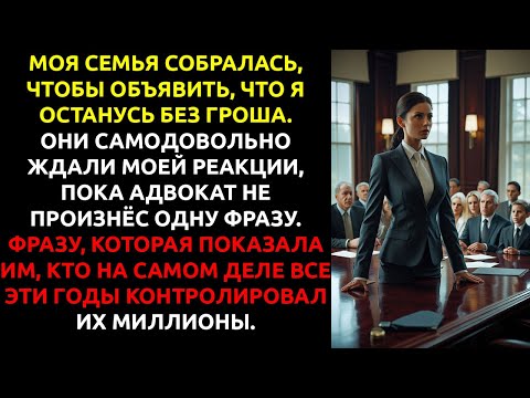 Видео: Моя семья РЕШИЛА лишить меня денег — и НЕ ЗНАЛА, что я контролирую ВСЕ их миллионы.