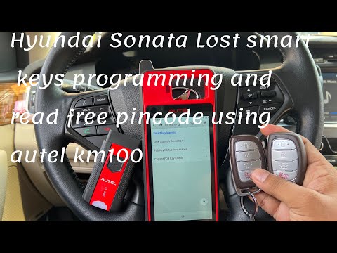 Видео: Все смарт-ключи Hyundai Sonata 2015–2018 годов были утеряны с помощью бесплатного пин-кода Autel ...