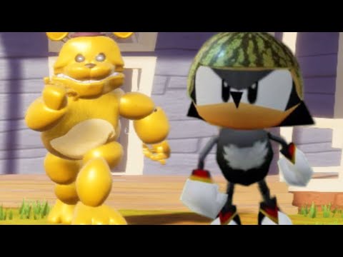 Видео: помогите за мной бегает мишка фреди...