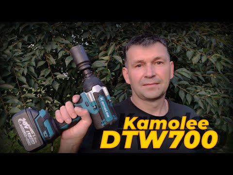Видео: KAMOLEE DTW700 аккумуляторный ударный гайковёрт Обзор Разборка Тест