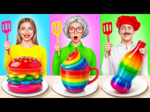 Видео: Кулинарный Челлендж: Я против Бабушки | Вкусные Кухонные Лайфхаки от Multi DO Joy